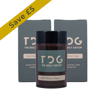 50g - The spare one <br><font color="#D1A827">4 months supply</font><!-- The Daily Groom Hair Fibres --><br><strong>FREE Delivery</strong>